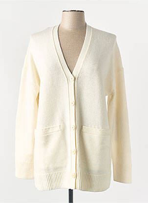 Gilet manches longues blanc THEORY femme