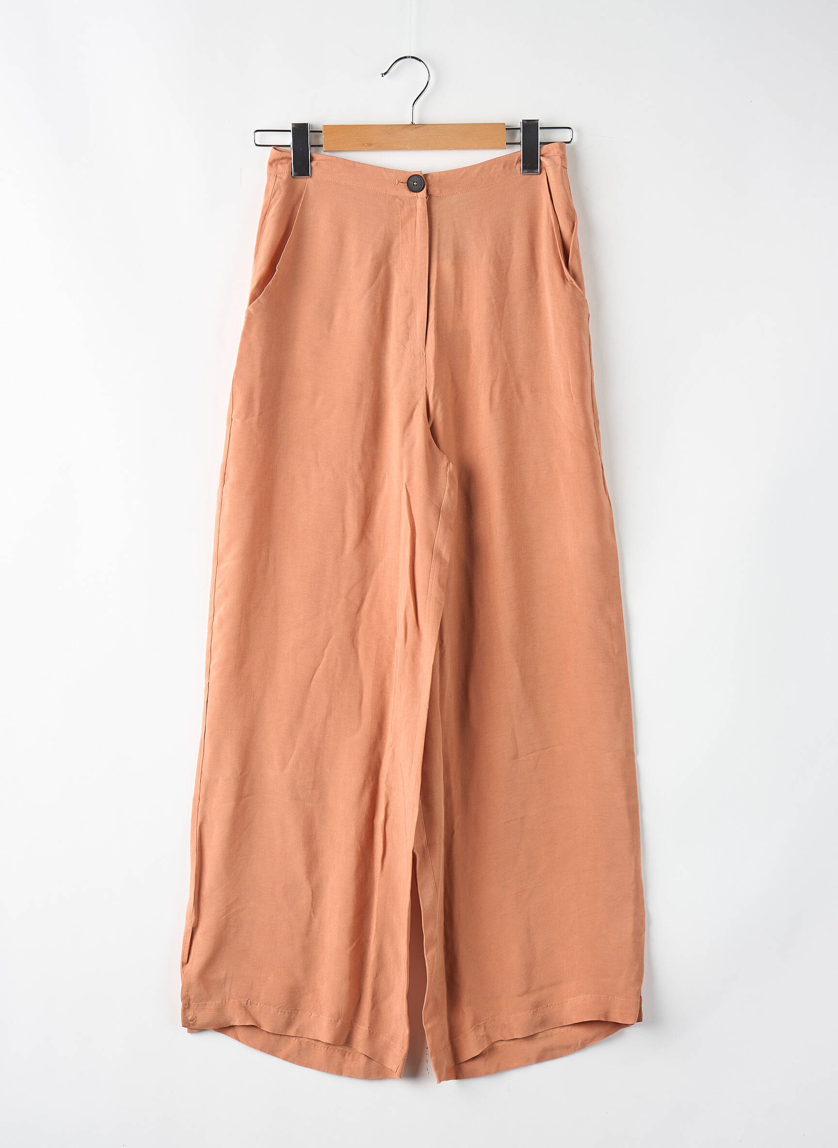 Pantalon large orange HUMANOID femme