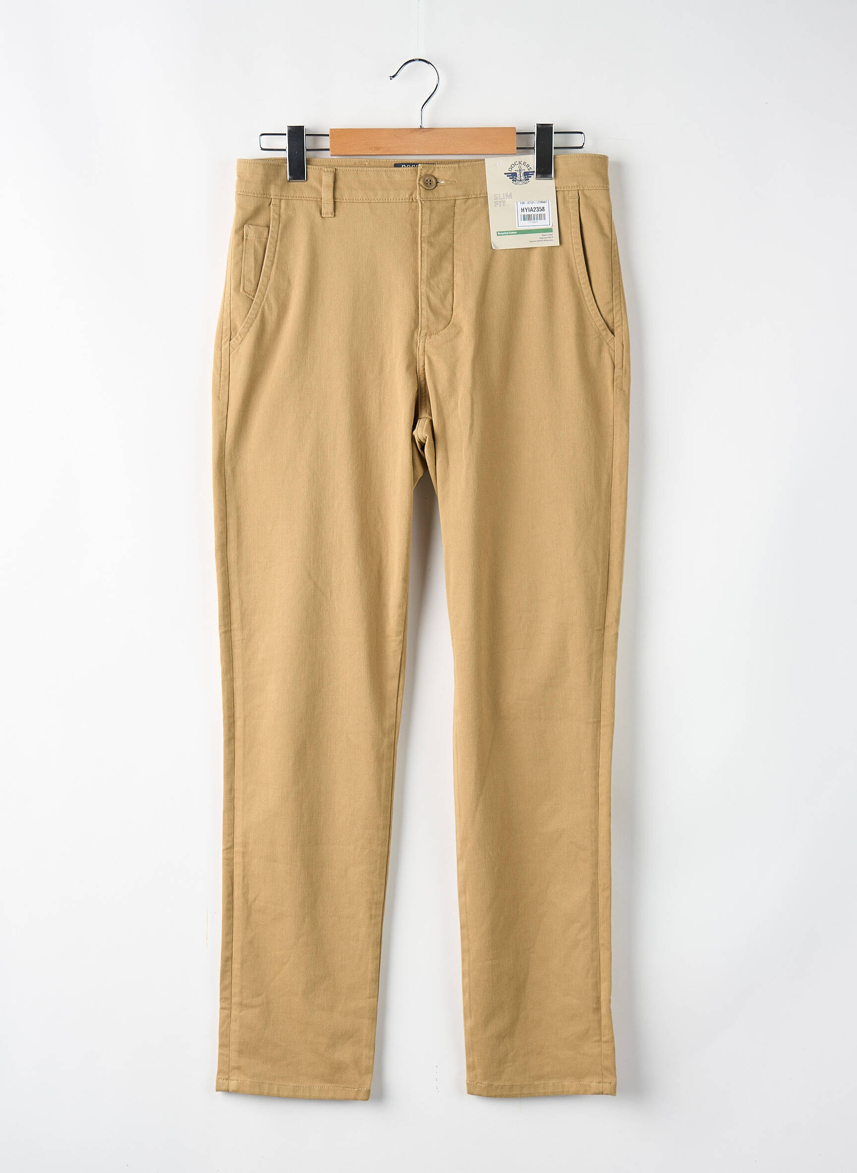 Pantalon slim beige DOCKERS homme