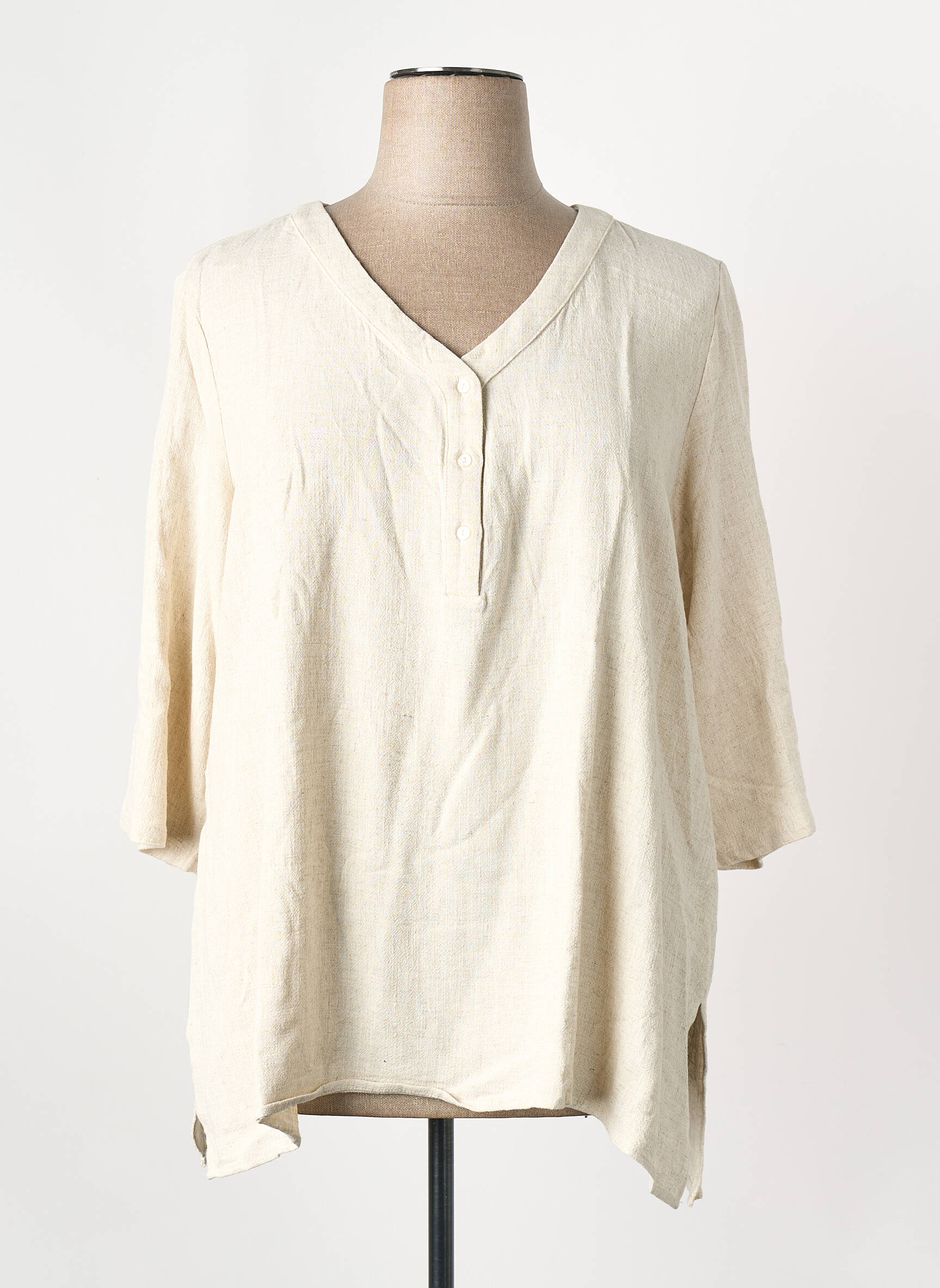 Top beige EVOKED VILA femme