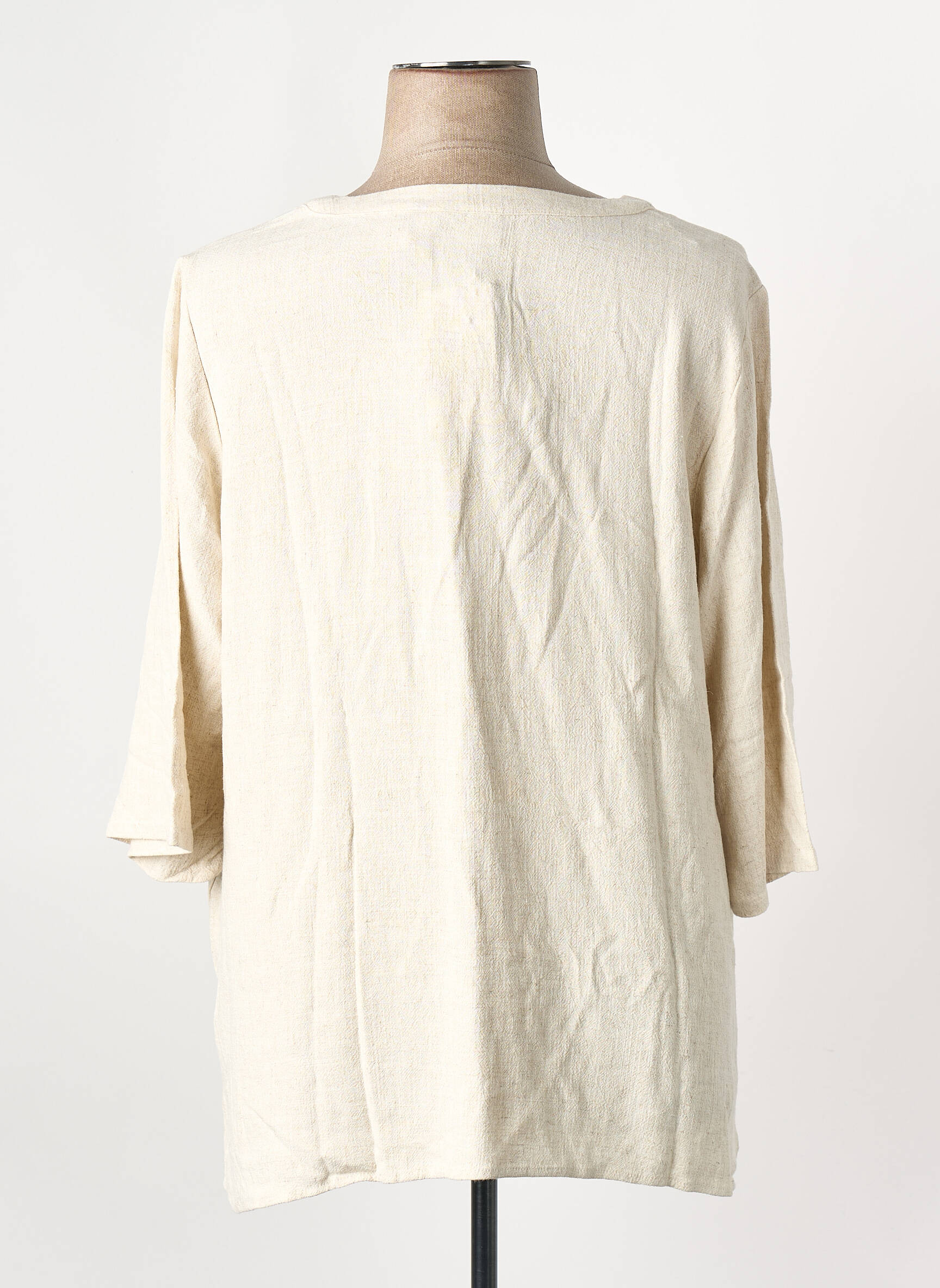 Top beige EVOKED VILA femme