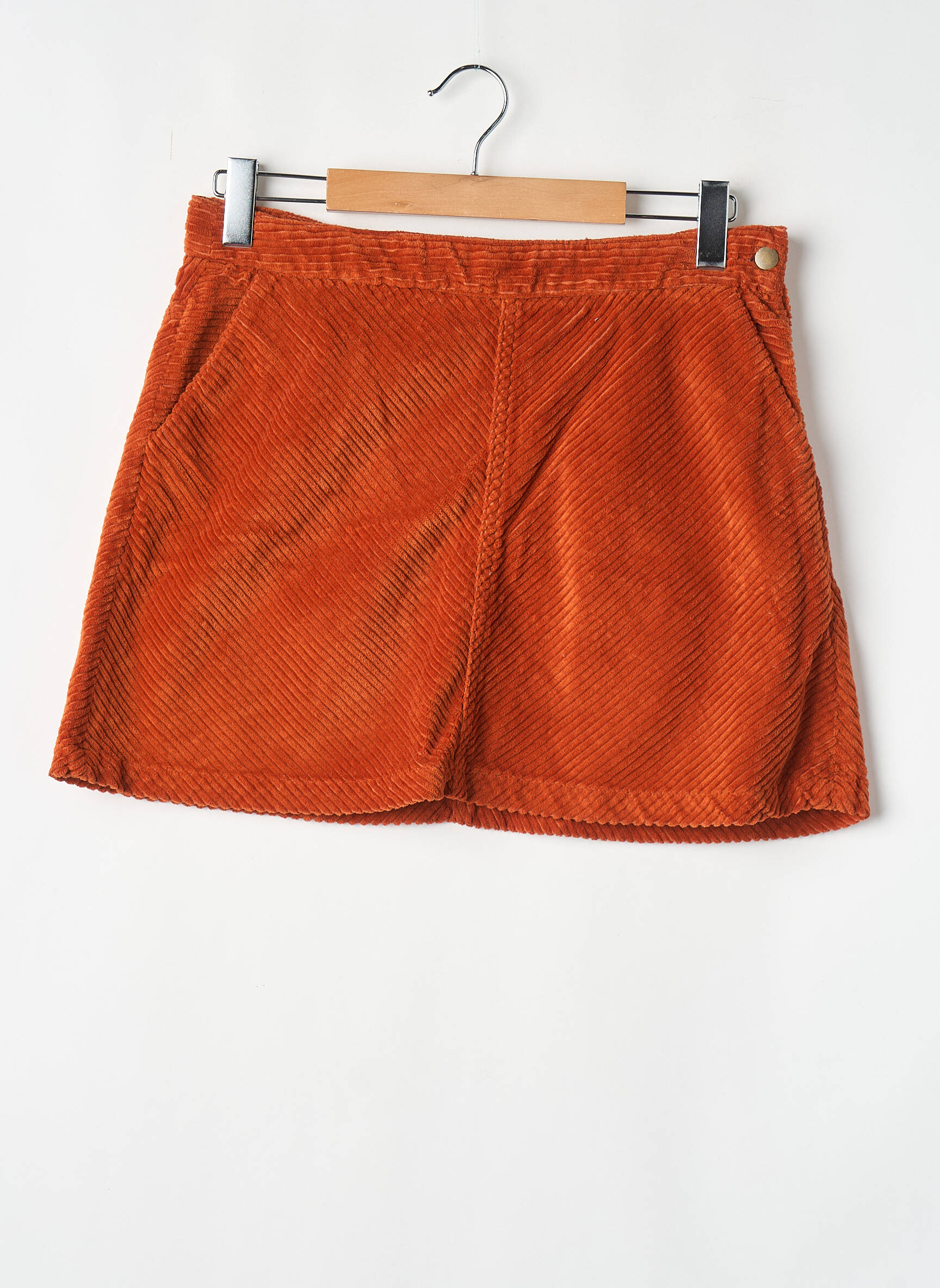 Jupe courte orange SOI PARIS femme