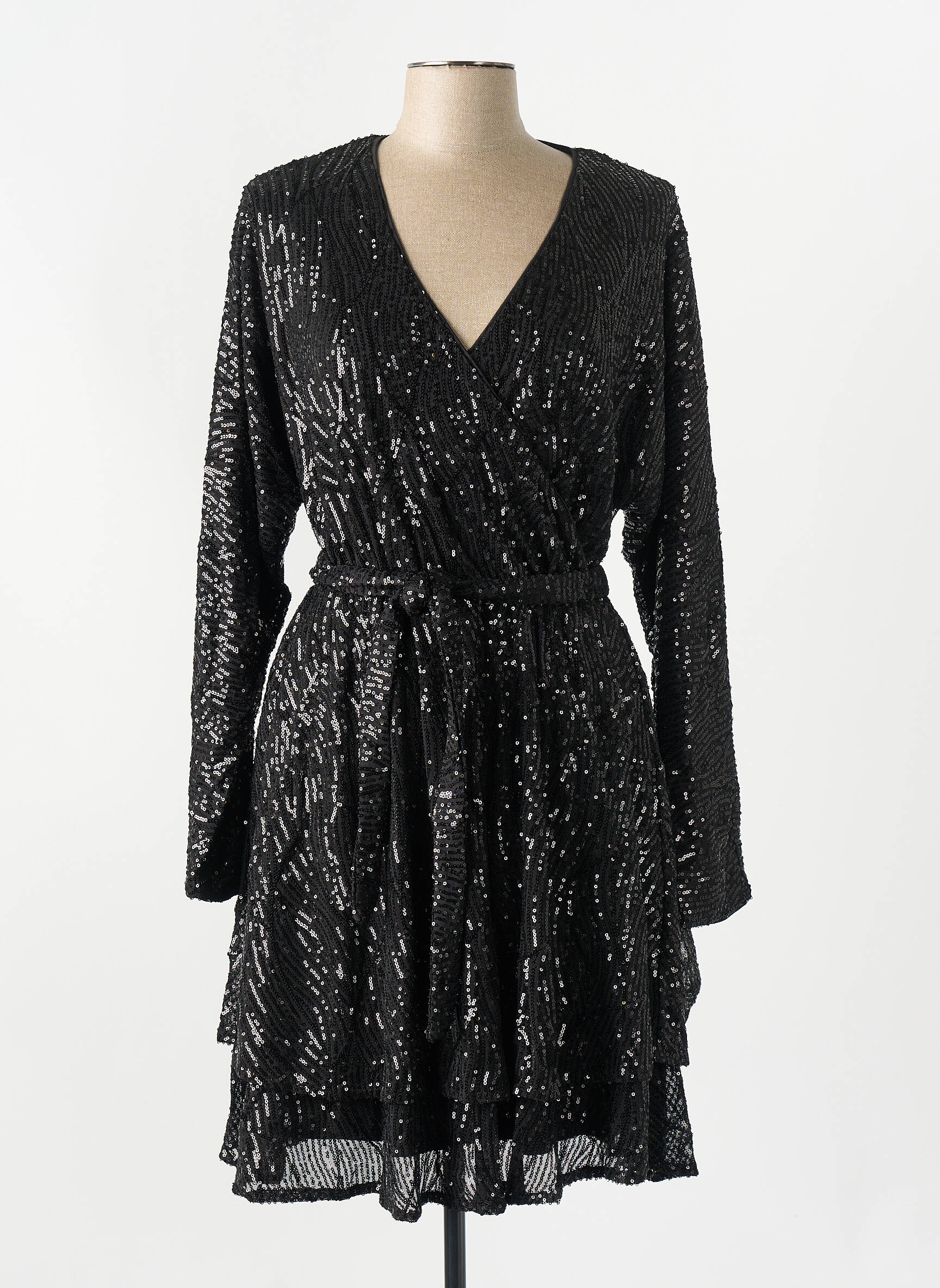 Robe courte noir VILA femme