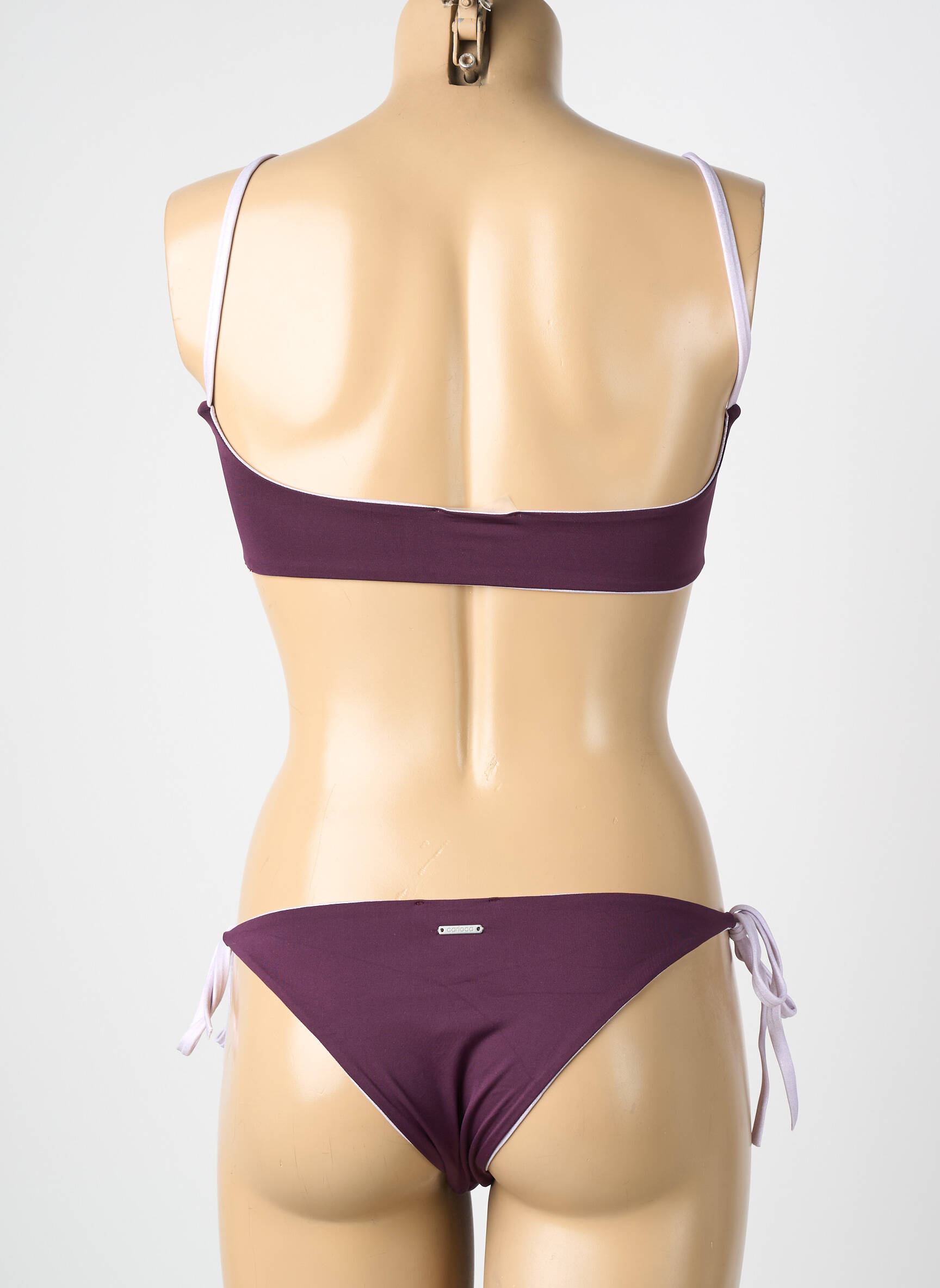 Maillot de bain 2 pièces violet CARIOCA femme