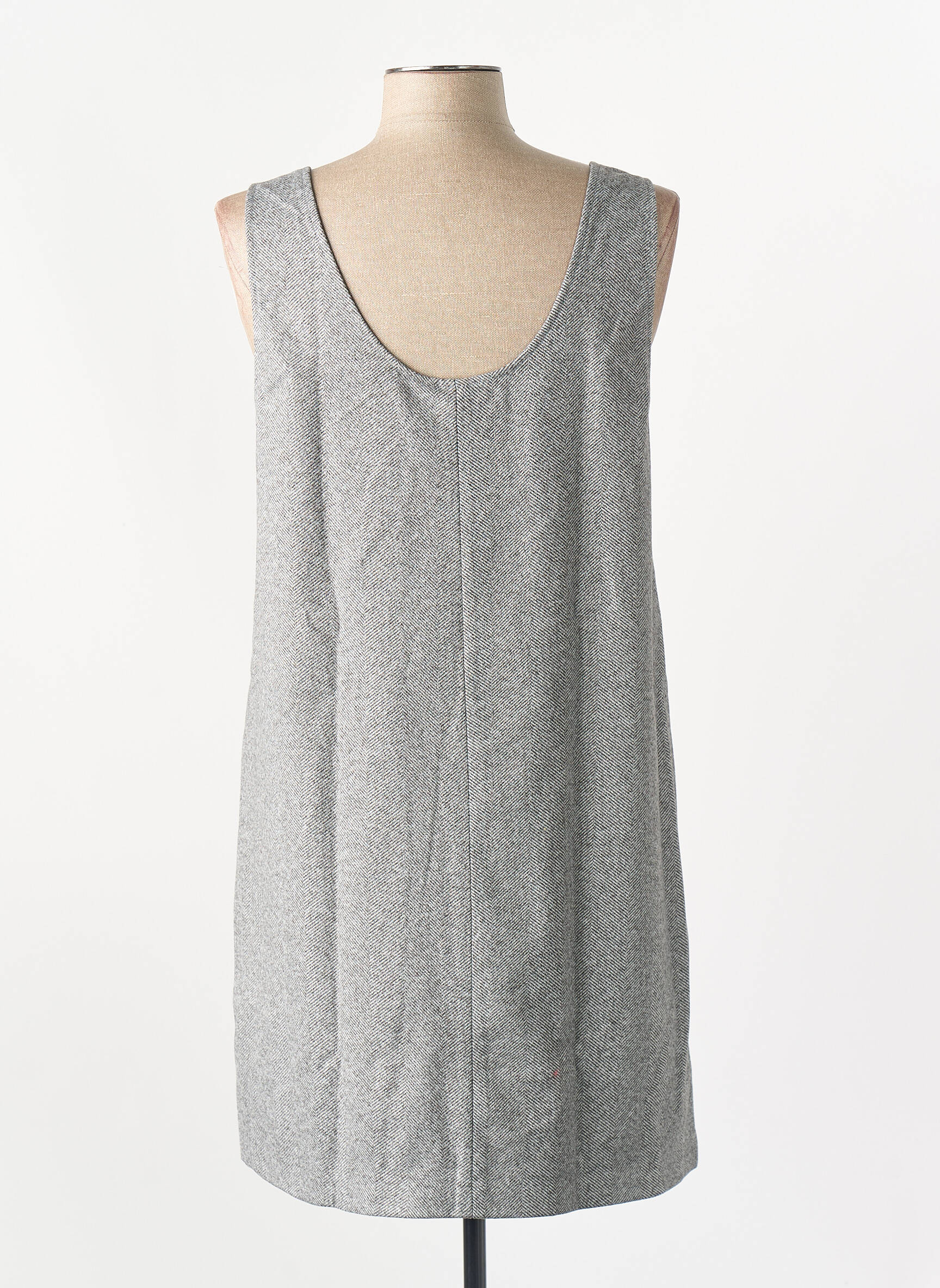 Robe courte gris VILA femme