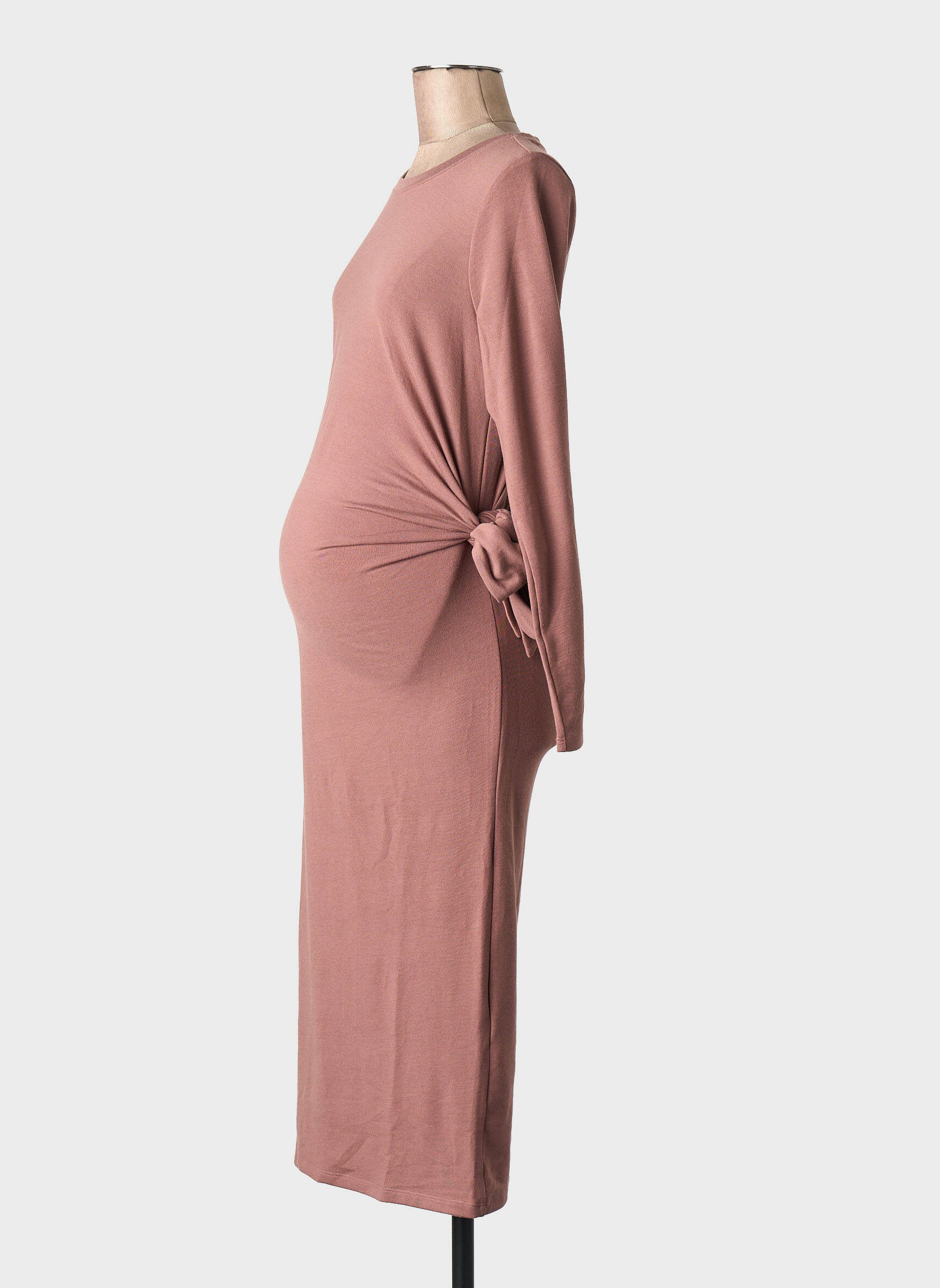 Robe maternité marron NOPPIES femme
