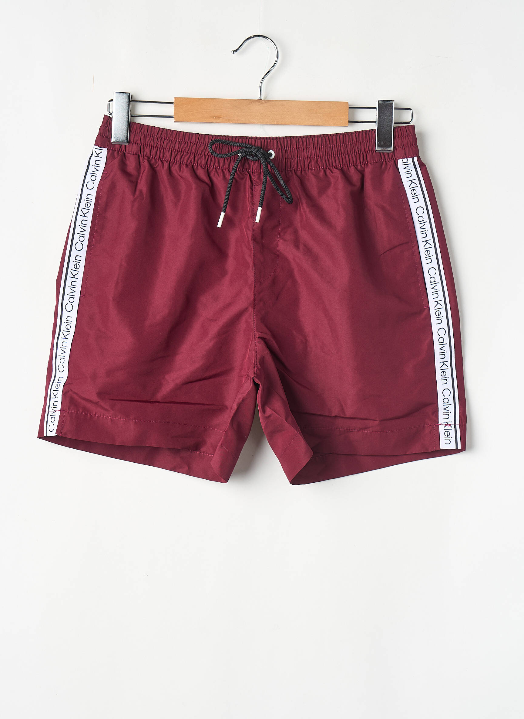 Short de bain rouge CALVIN KLEIN homme