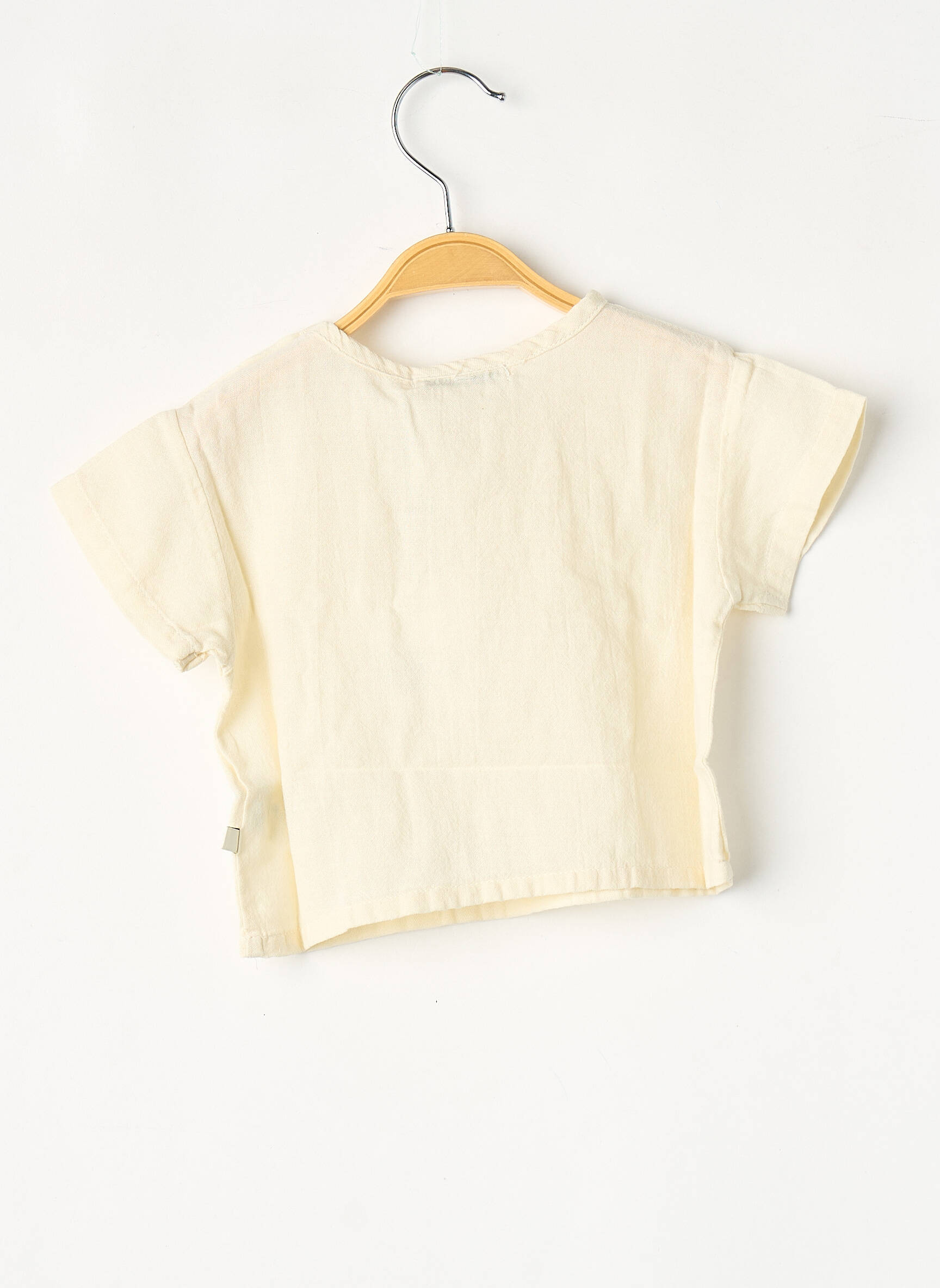 T-shirt blanc THE NEW SOCIETY fille