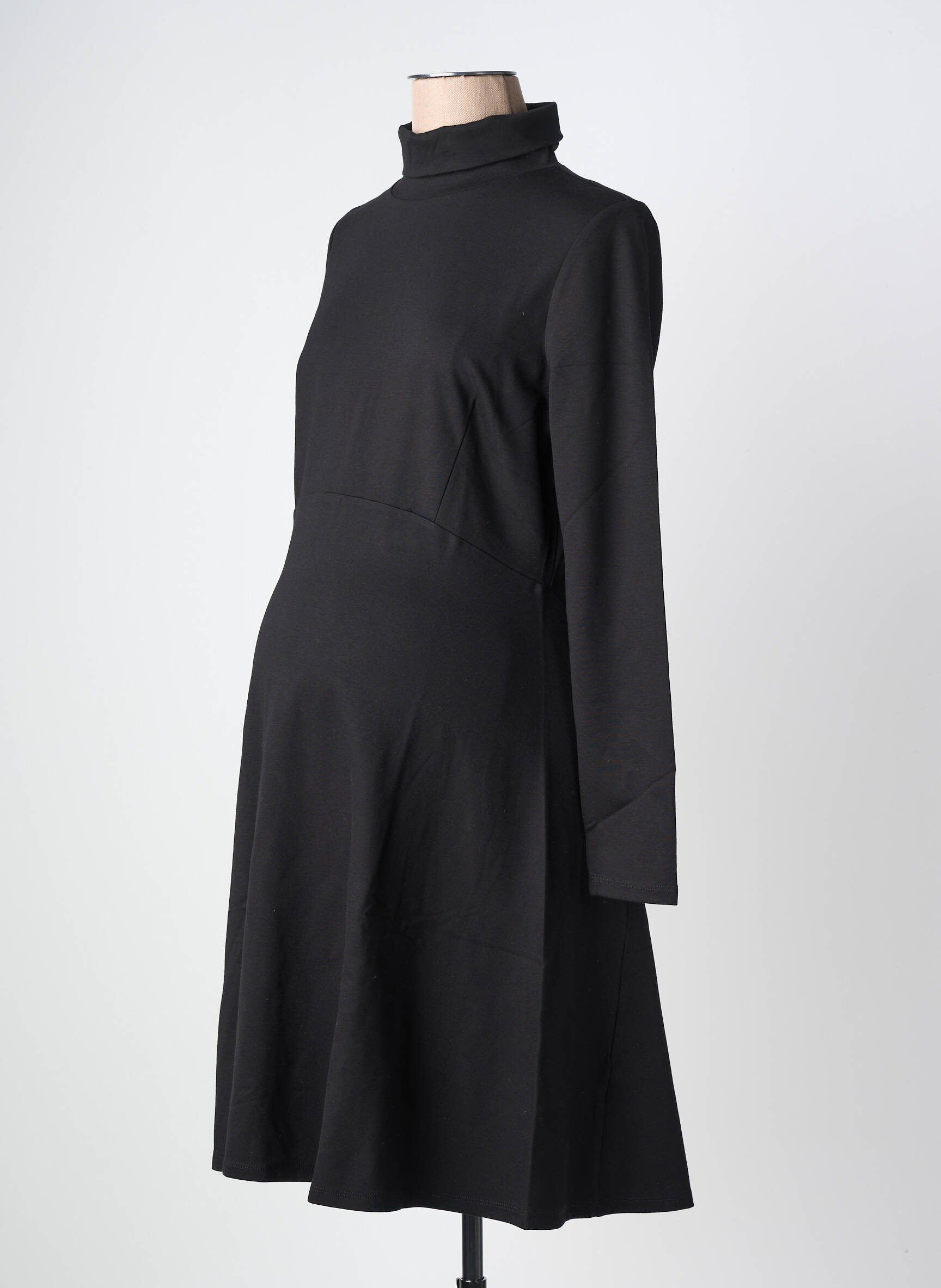 Robe maternité noir SERAPHINE femme