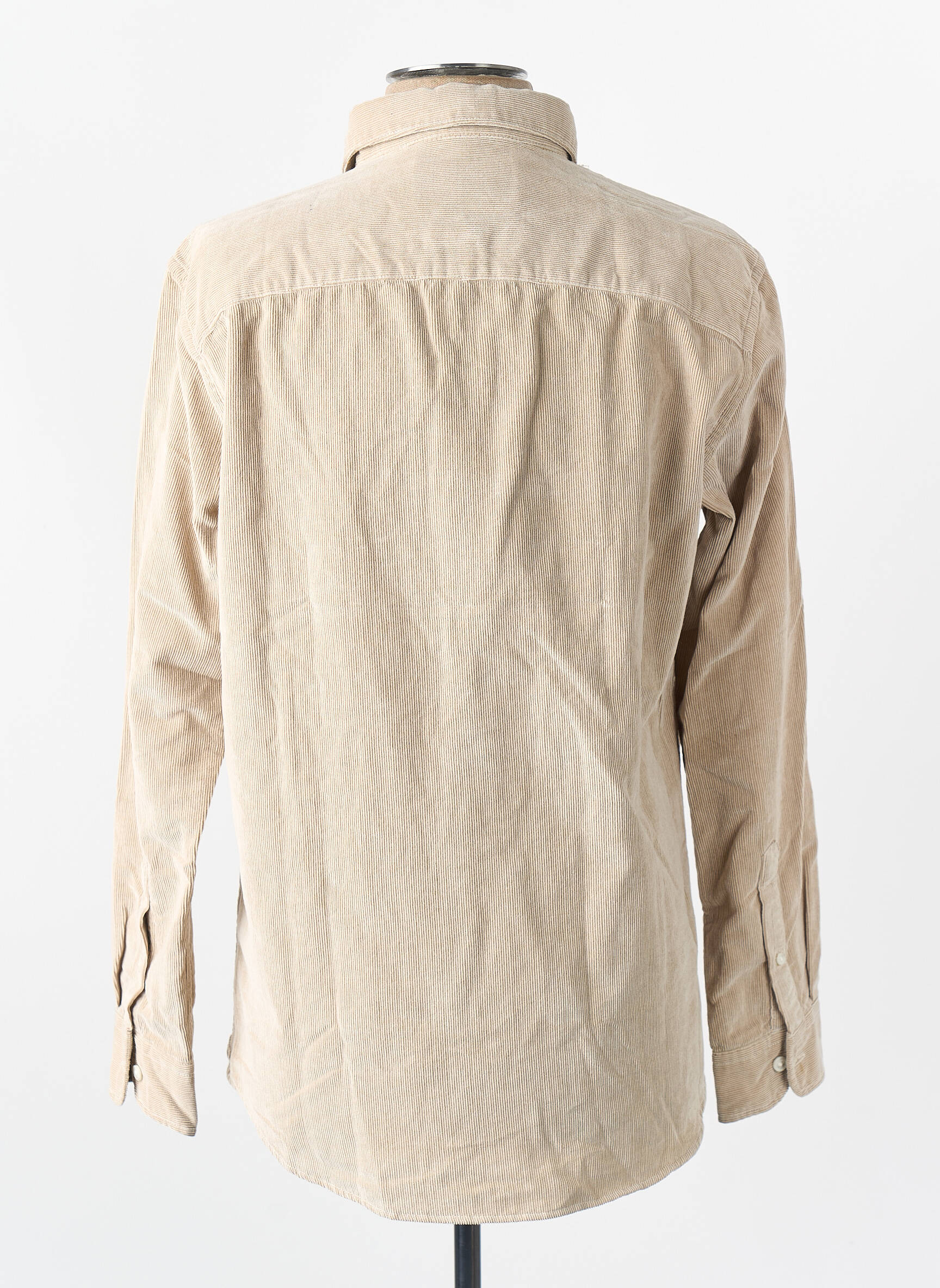 Chemise manches longues beige SELECTED homme