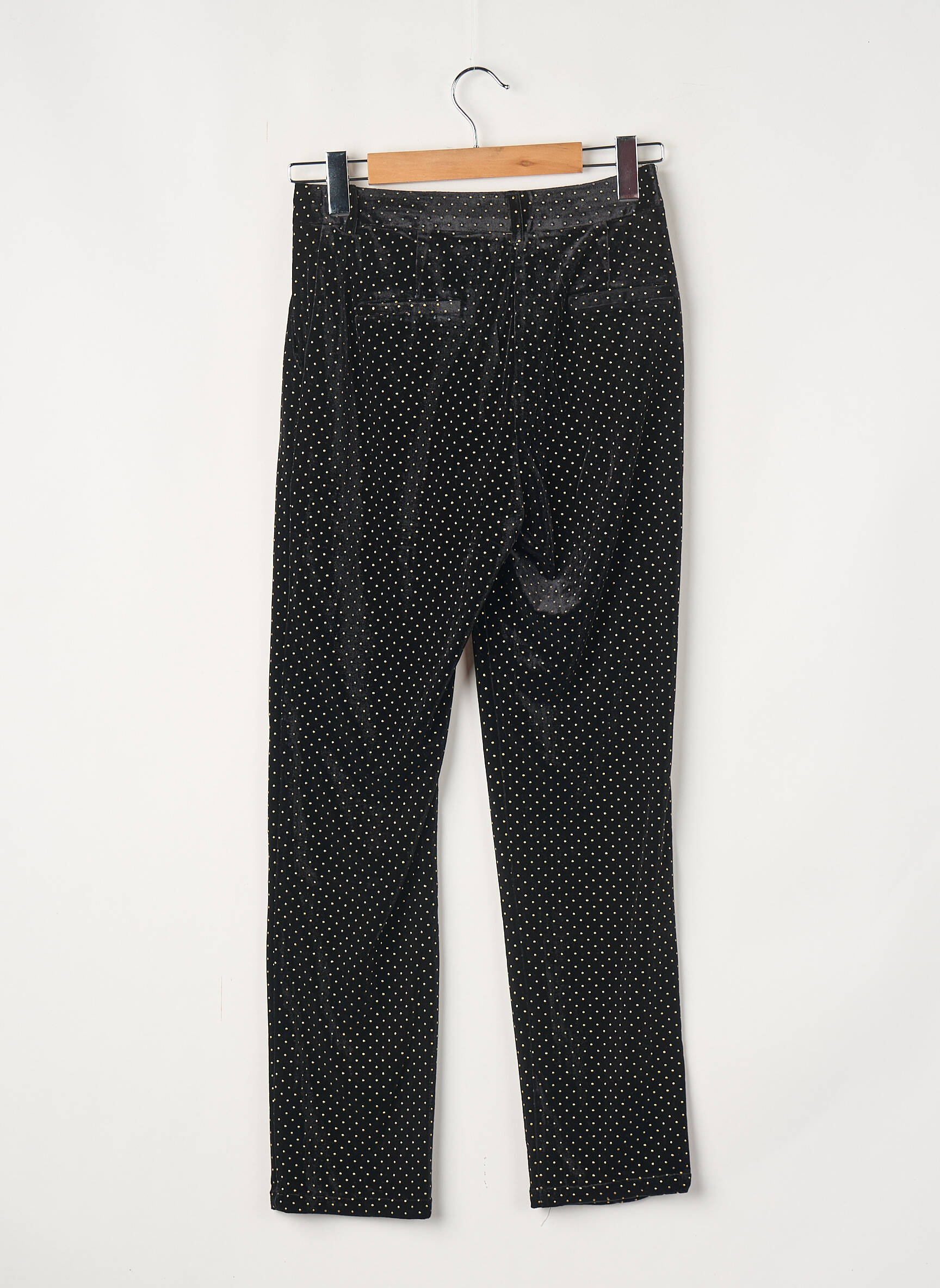 Pantalon droit noir LA PETITE ETOILE femme