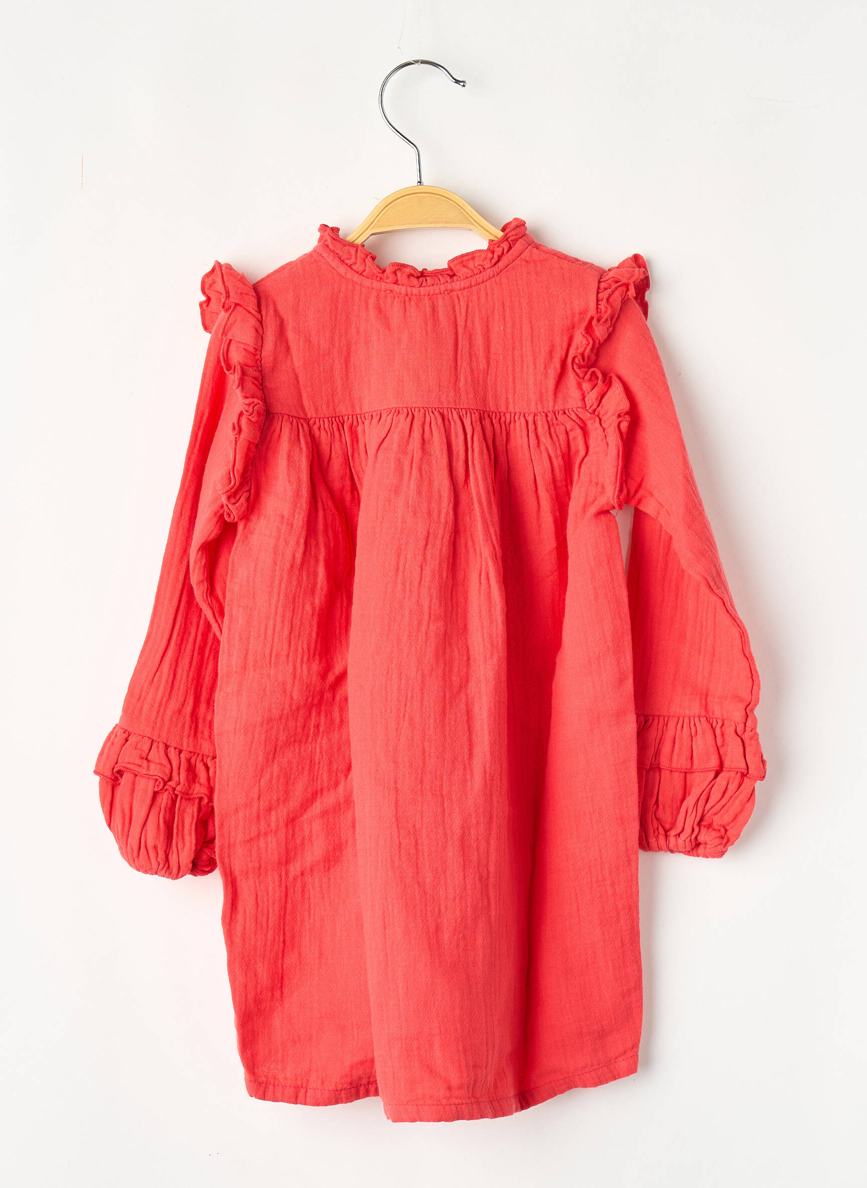 Robe courte rouge PETITE LUCETTE fille