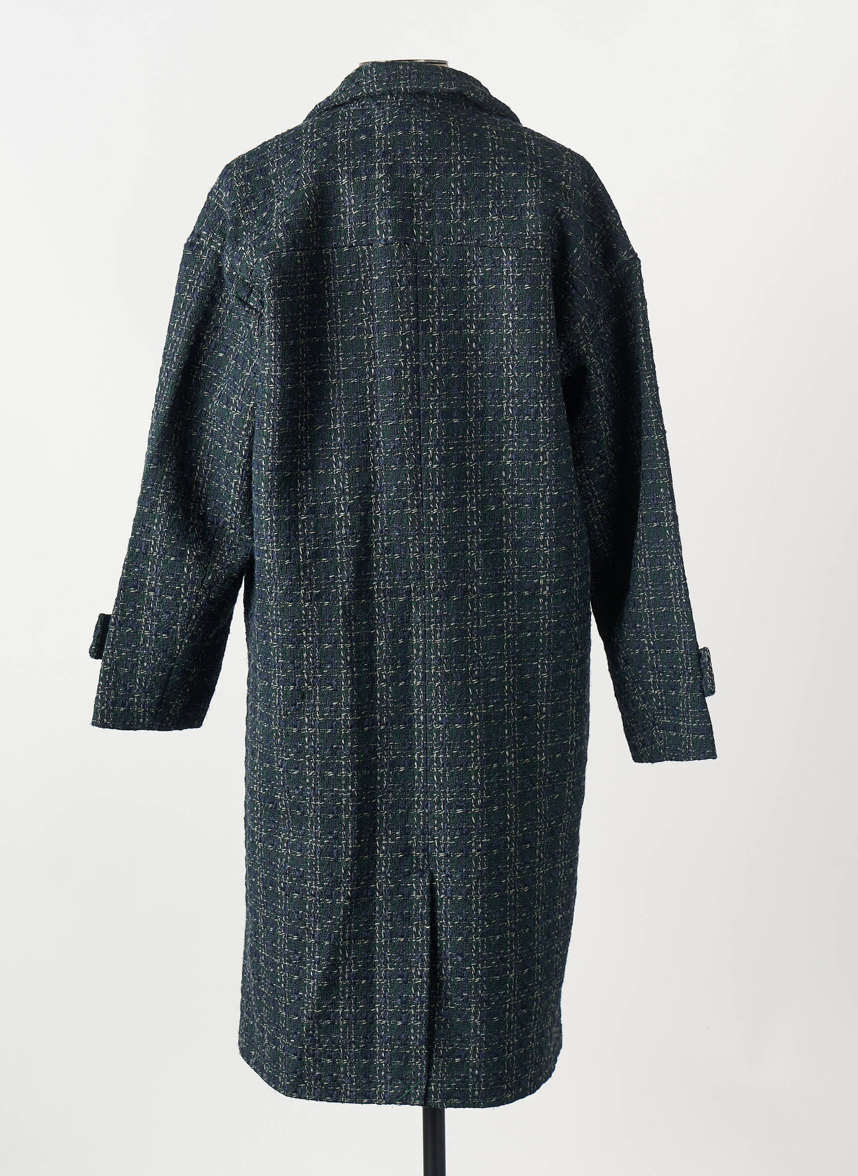 Manteau long vert VILA femme