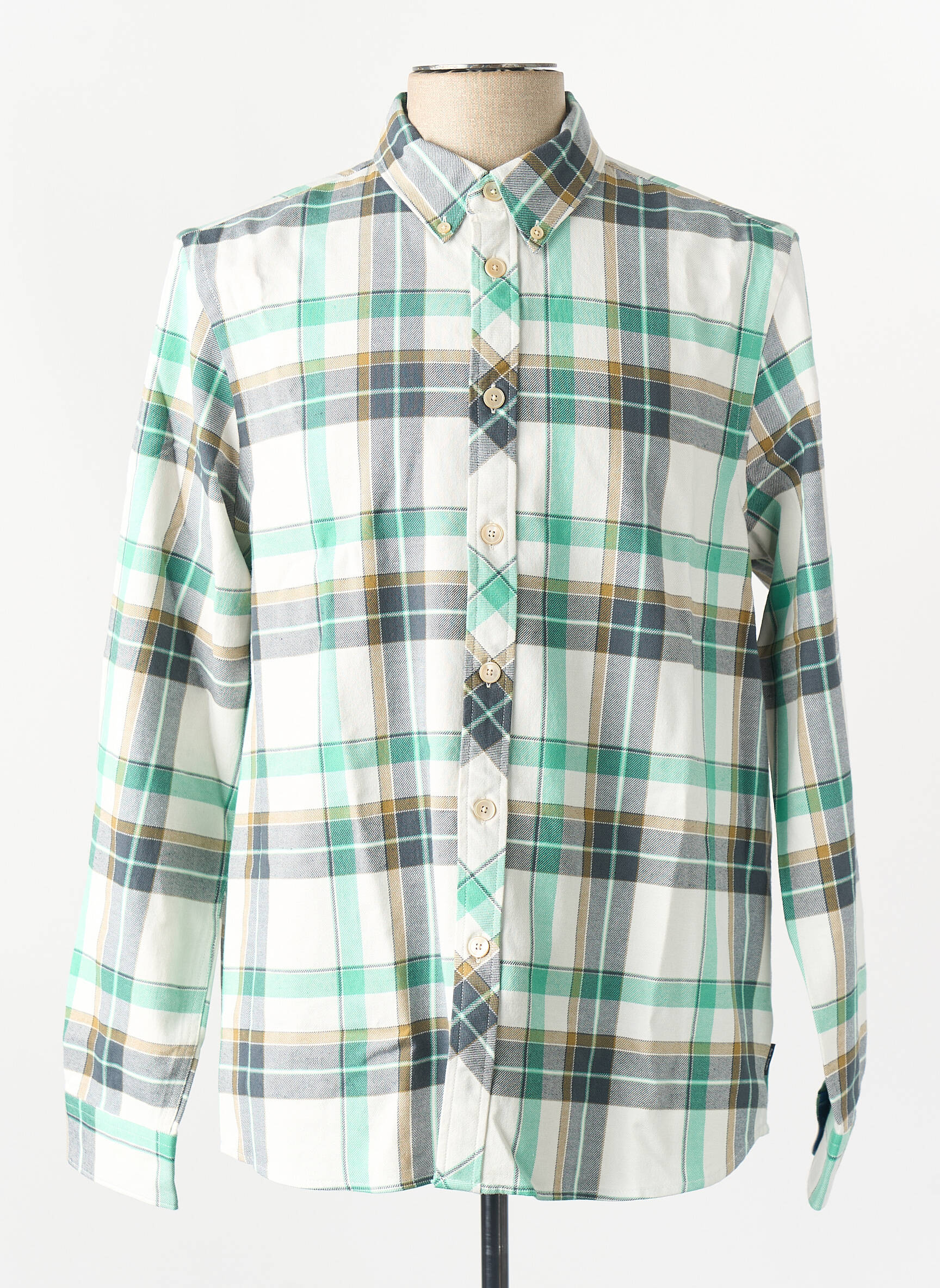 Chemise manches longues blanc PAUL SMITH homme