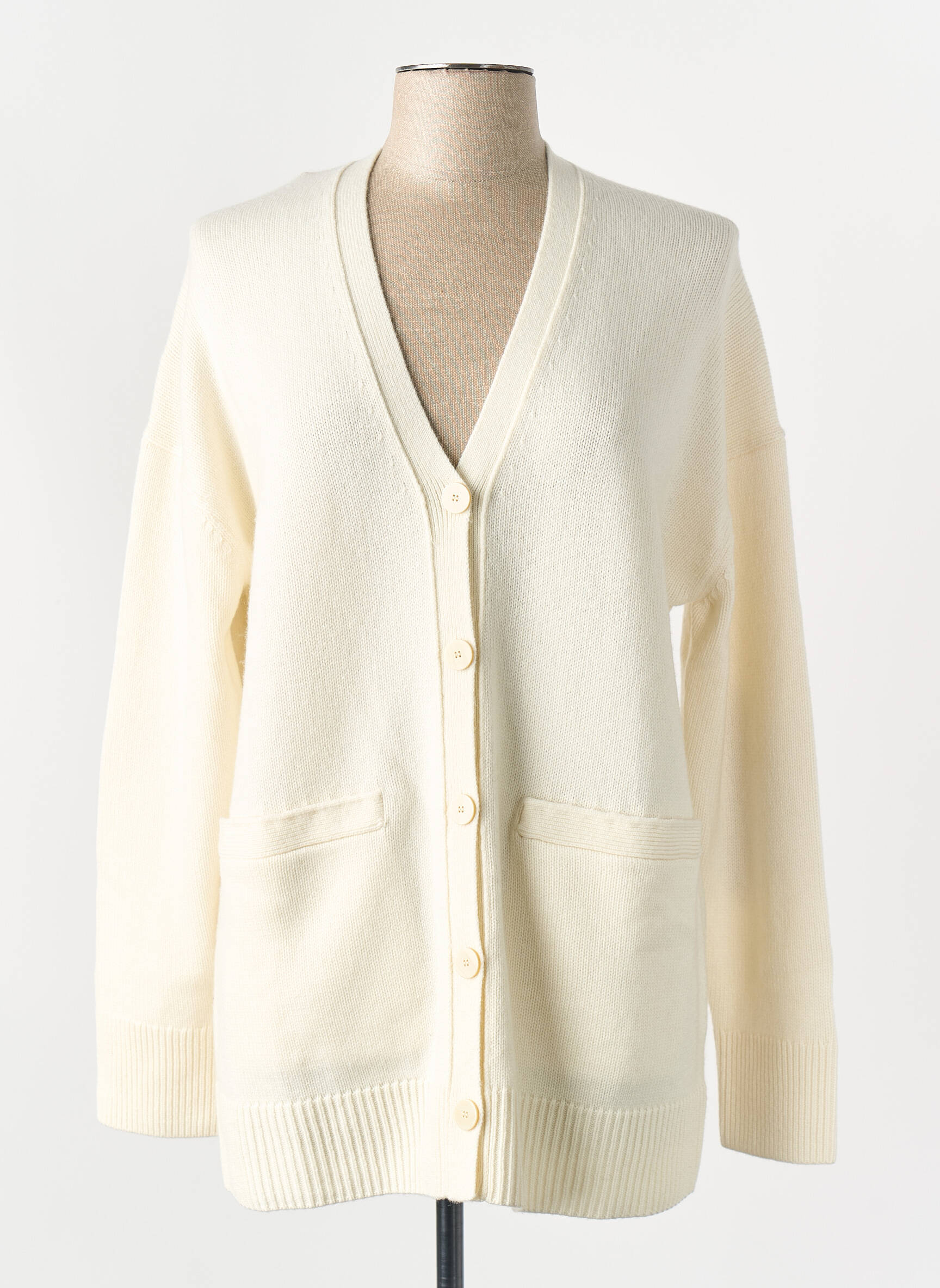 Gilet manches longues blanc THEORY femme