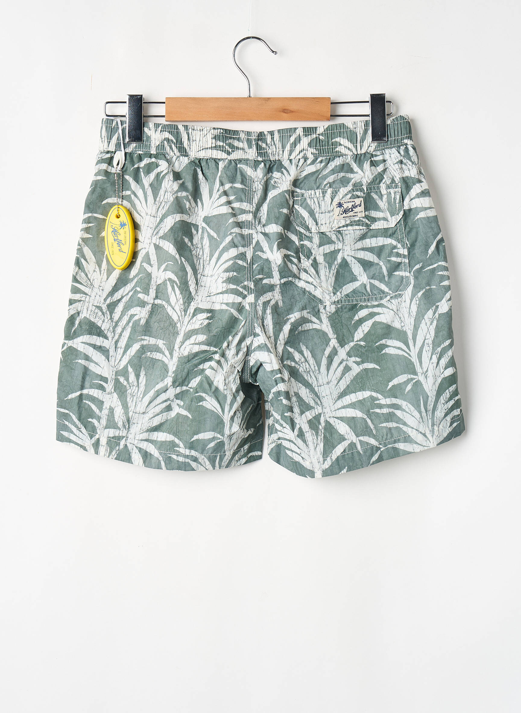 Short de bain kaki HARTFORD homme