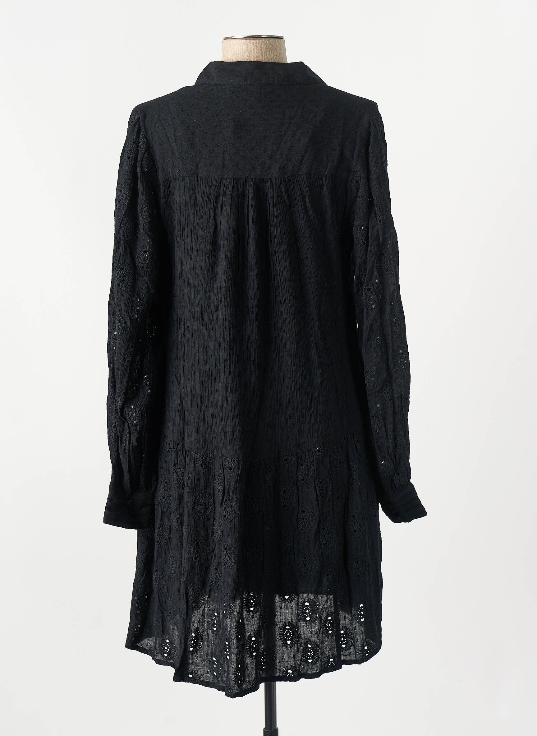 Robe mi-longue noir VILA femme