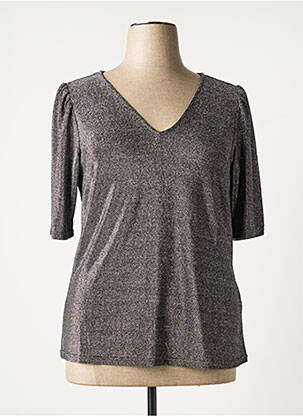 Top argent EVOKED VILA femme
