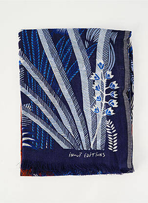 Foulard bleu INOUÏ femme