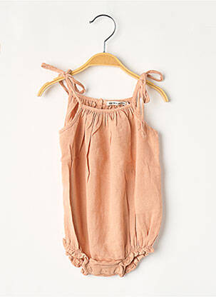 Barboteuse orange THE NEW SOCIETY fille