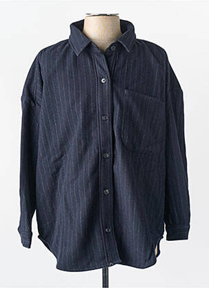Chemise manches longues bleu BELLE PIÈCE femme