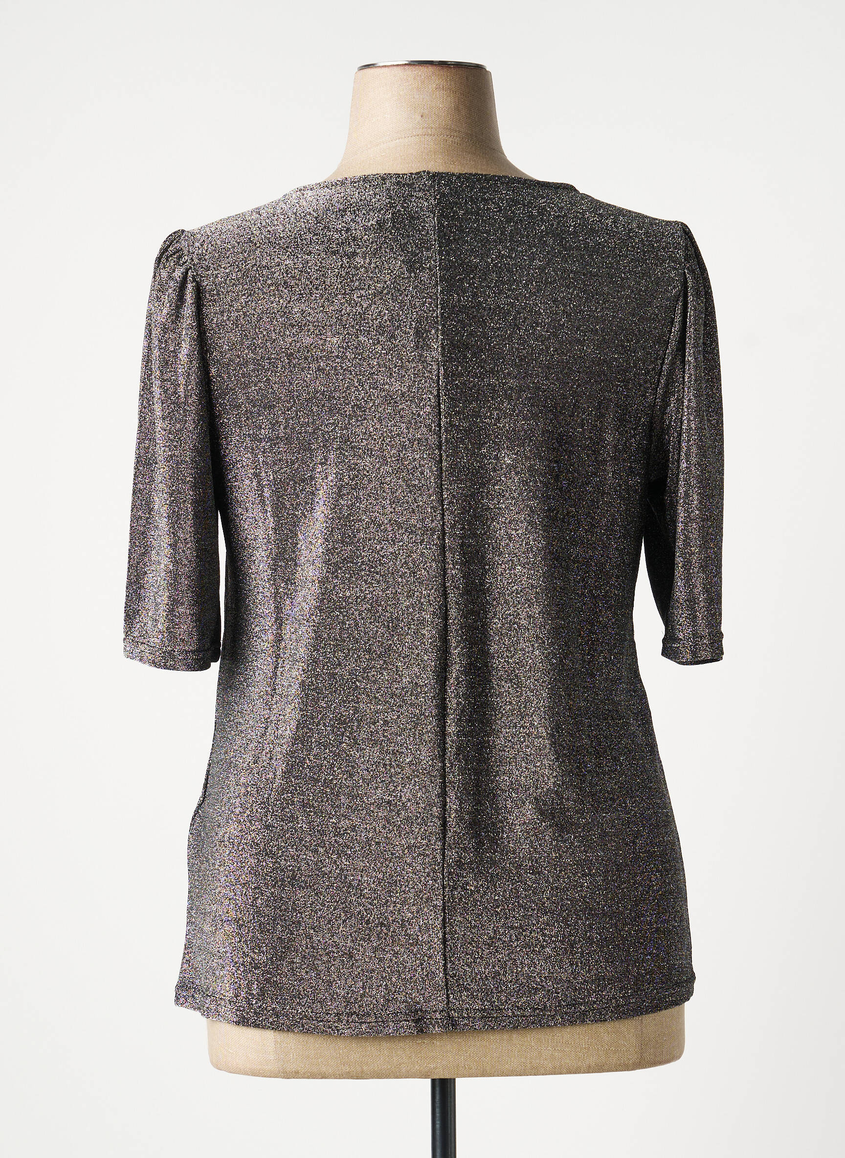 Top argent EVOKED VILA femme