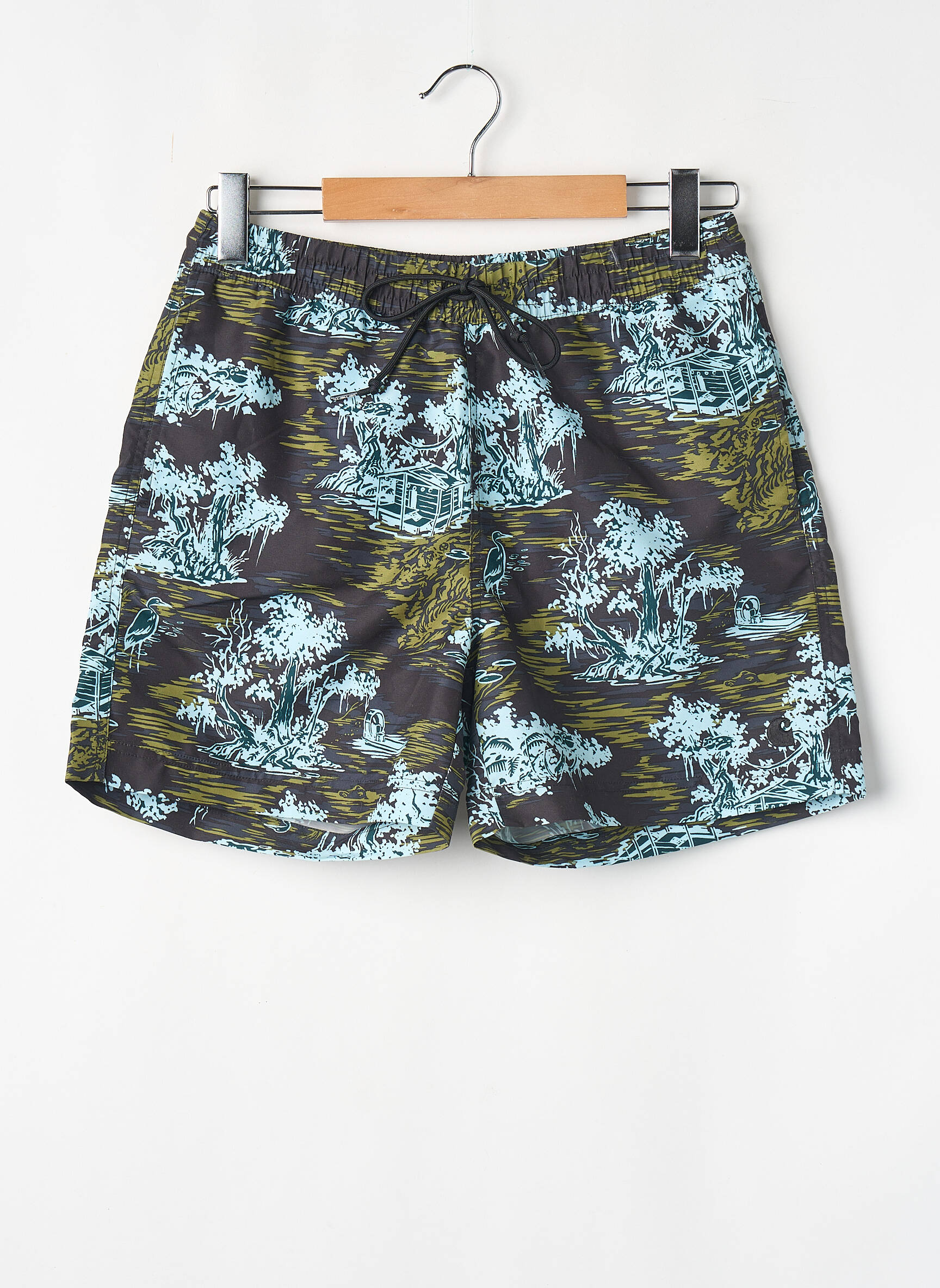 Short de bain noir CARHARTT homme
