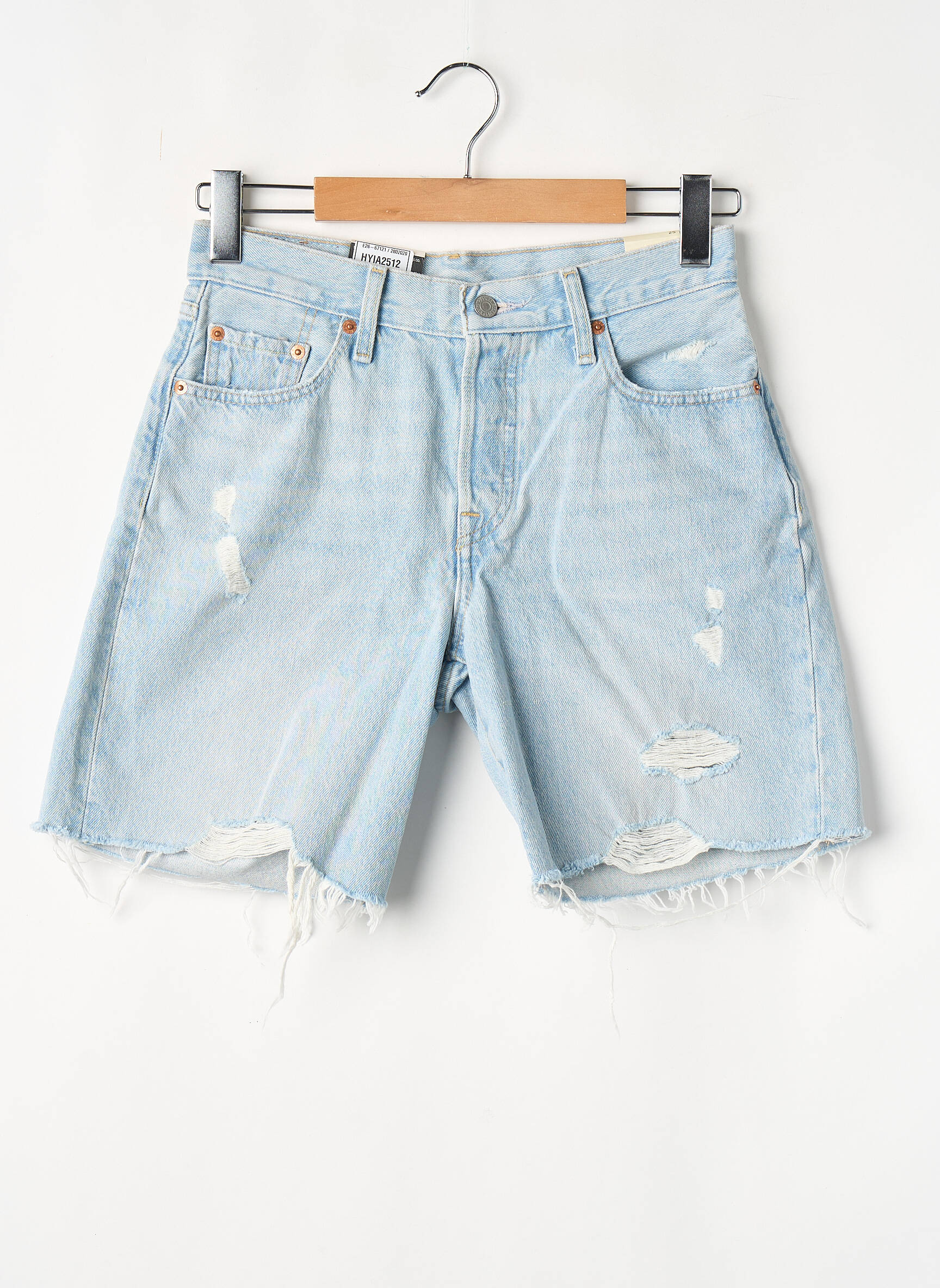 Short bleu LEVI'S femme