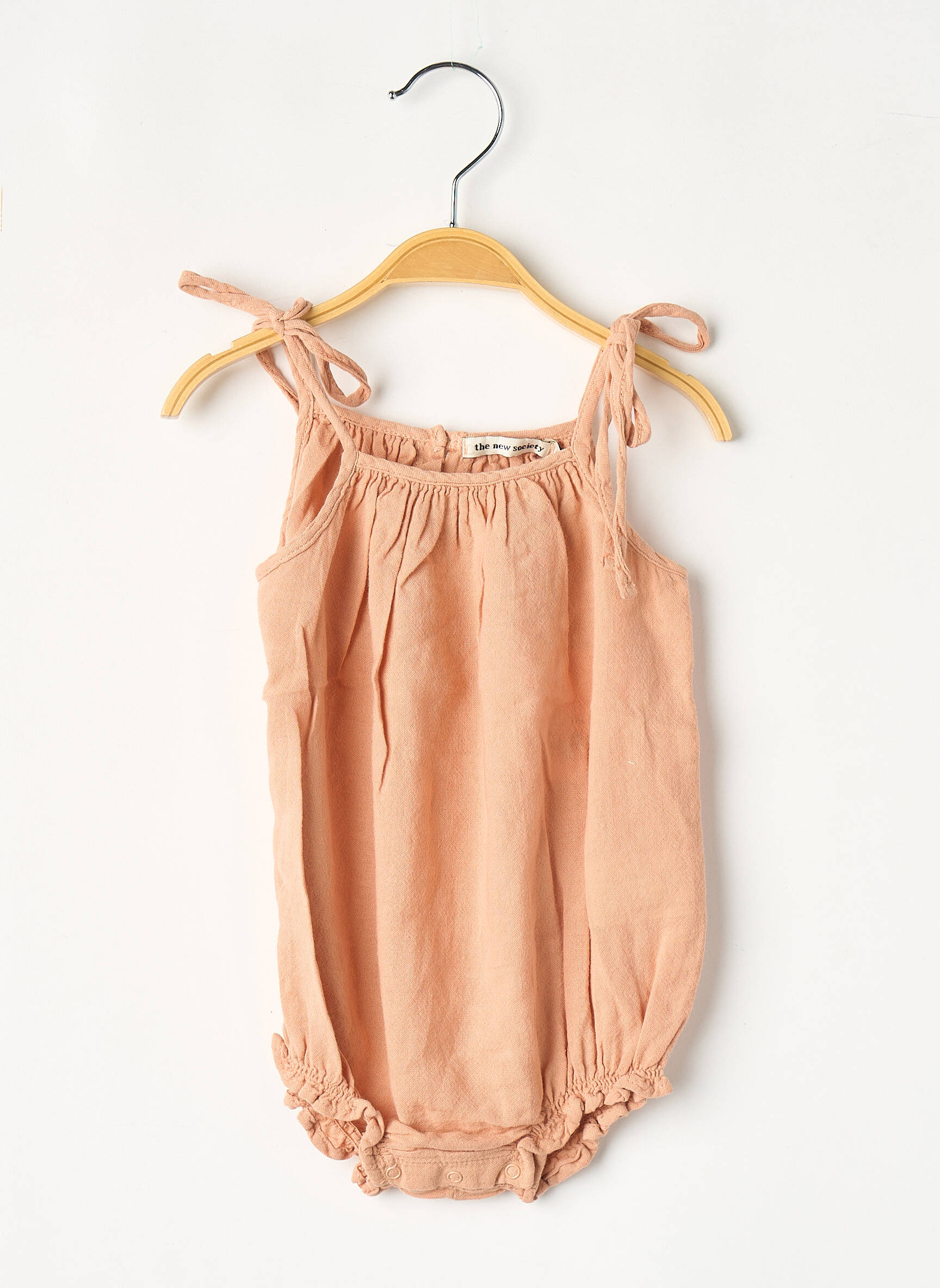 Barboteuse orange THE NEW SOCIETY fille