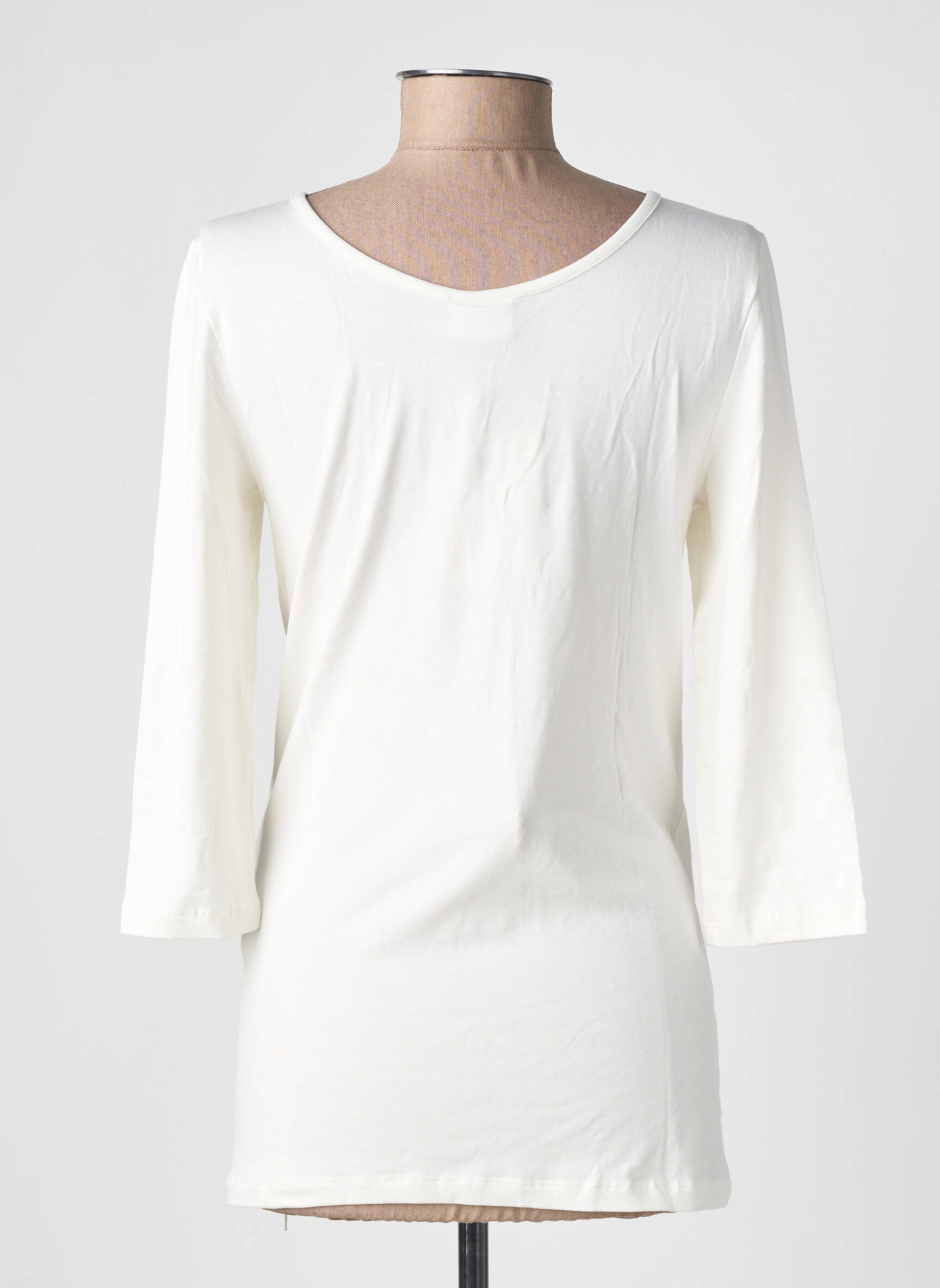 Top blanc MAMA LICIOUS femme