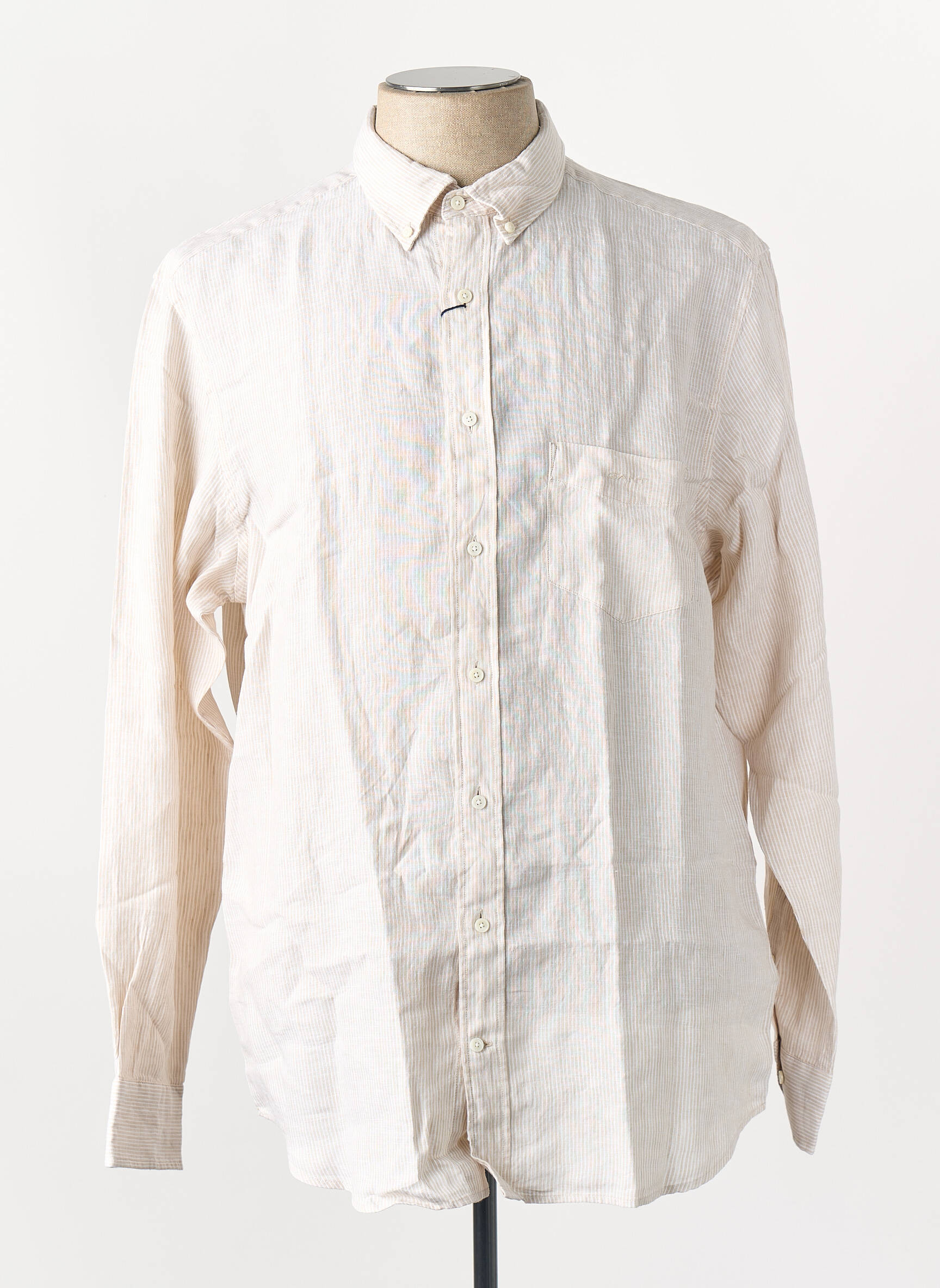 Chemise manches longues gris GANT homme