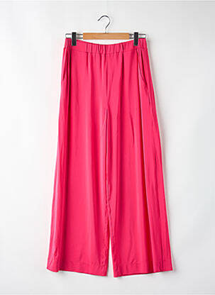 Pantalon large rose MAX MARA femme