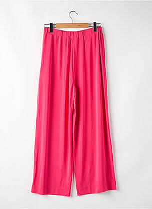 Pantalon large rose MAX MARA femme
