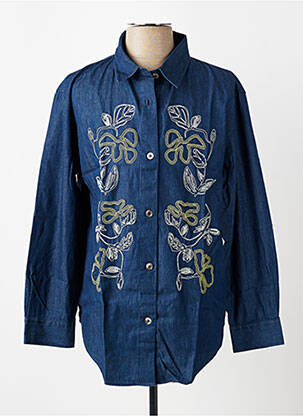 Chemise manches longues bleu PAUL SMITH femme