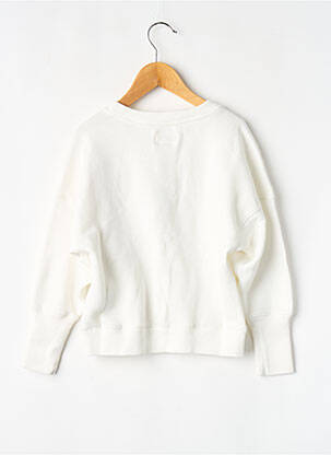 Sweat-shirt blanc BELLEROSE fille