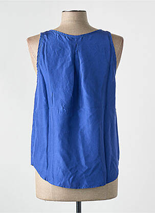 Débardeur bleu POMANDERE femme