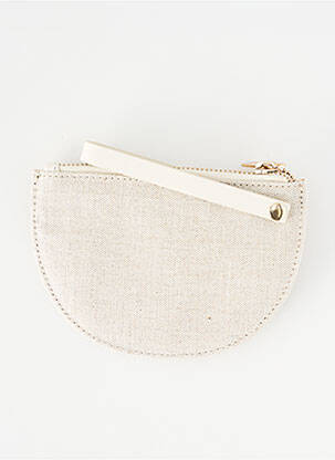 Porte-monnaie blanc MARADJI femme