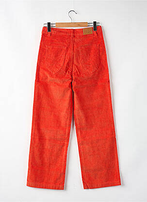 Pantalon droit rouge WILD femme