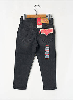 Jeans coupe droite noir LEVI'S fille