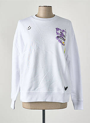 Sweat-shirt blanc SCOTCH & SODA femme