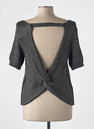 Pull gris PLEASE femme