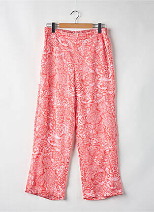 Pantalon large rose MSCH COPENHAGEN femme