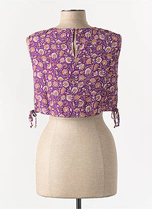 Top violet ANTIK BATIK femme