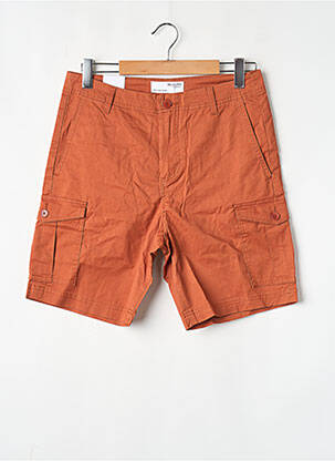 Bermuda orange SELECTED homme