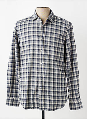 Chemise manches longues gris HARTFORD homme