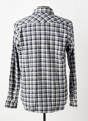 Chemise manches longues gris HARTFORD homme