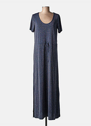 Robe longue bleu PIECES femme