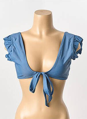 Haut de maillot de bain bleu LUZ COLLECTIONS femme