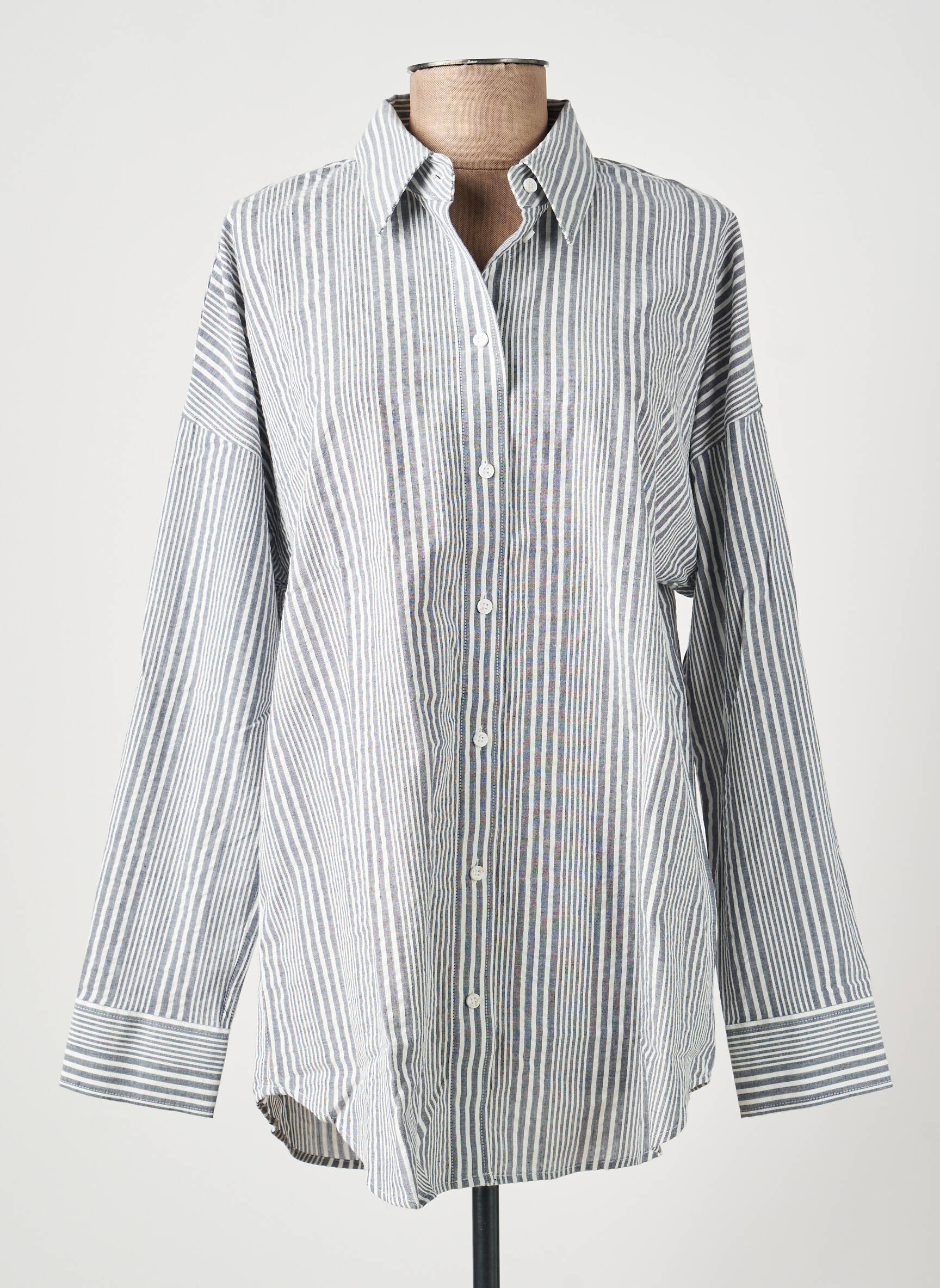Chemisier col chemisier bleu ESPRIT femme