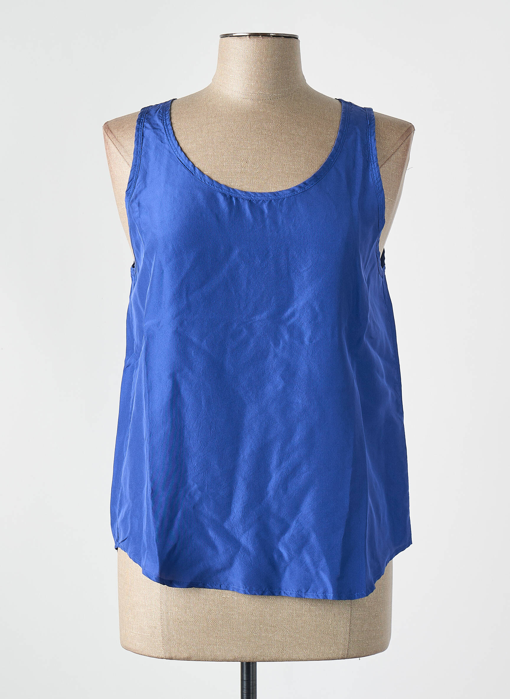 Débardeur bleu POMANDERE femme